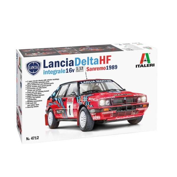 ITALERI 1/12 -Lancia Delta HF Integrale Sanremo 1989