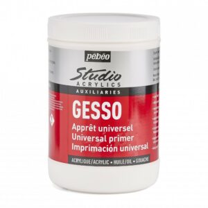 PEBEO -  Gesso bianco universale - Studio Acrylics - 1 L