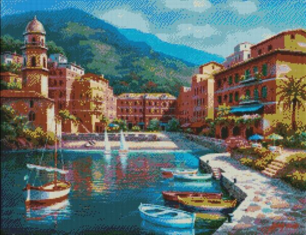 Diamond Painting Borgo Marinaro