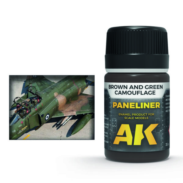 AK - PANELINER FOR BROWN AND GREEN CAMOUFLAGE