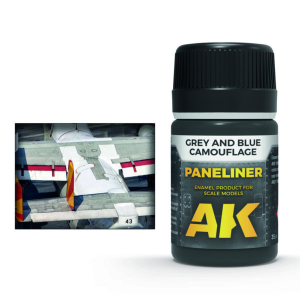 AK - PANELINER FOR GREY AND BLUE CAMOUFLAGE