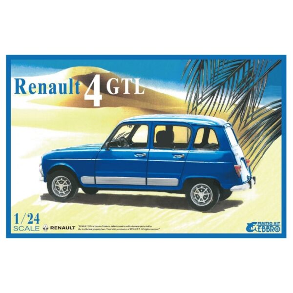 EBBRO 1/24 -  Renault 4GTL